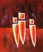Red Paradox - Oil Painting Reproduction On Canvas