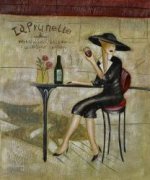 La Femme Elegante (La Prunelle) - Oil Painting Reproduction On Canvas