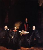 Professors Welch, Halsted, Osler and Kelly - John Singer Sargent Oil Painting