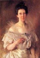 Mrs. Gardiner Greene Hammond (Esther Fiske Hammond) - Oil Painting Reproduction On Canvas