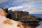 Rock Study at Nahant, Massachusetts - William Bradford Oil Painting