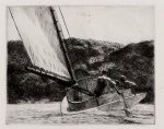 The Cat Boat - Edward Hopper Oil Painting