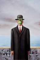Son of Man - Rene Magritte Oil Painting
