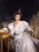 Mrs. William George Raphael (Margherita Goldsmid) - Oil Painting Reproduction On Canvas