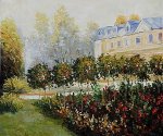 The Garden at Fontenay, 1874 - Pierre Auguste Renoir Oil Painting