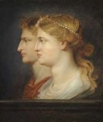 Agrippina and Germanicus - Oil Painting Reproduction On Canvas