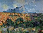 Mont Sainte-Victoire III - Paul Cezanne Oil Painting