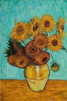 Sunflowers - Vincent Van Gogh Oil Painting