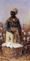 Negro Women in Cotton Field - Oil Painting Reproduction On Canvas