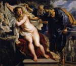 Susanna and the Elders - Peter Paul Rubens oil painting