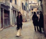 Street in Venice - John Singer Sargent oil painting