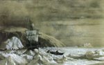 Locked In-Baffin Bay - William Bradford Oil Painting