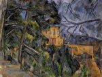 The Chateau Noir - Paul Cezanne Oil Painting