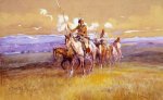 Indian Party - Charles Marion Russell Oil Painting