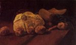 Still Life with Cabbage and Clogs - Vincent Van Gogh Oil Painting