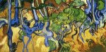 Roots and Tree Trunks - Vincent Van Gogh Oil Painting
