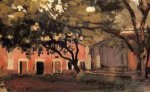 Yerres, the Aviary in the Ornamental Farm - Gustave Caillebotte Oil Painting