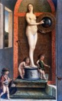 Prudence - Giovanni Bellini Oil Painting