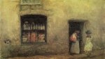 An Orange NOte: Sweet Shop - James Abbott McNeill Whistler Oil Painting