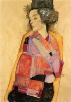 The Daydreamer (Gerti Schiele) - Oil Painting Reproduction On Canvas
