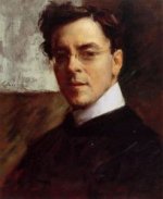 Portrait of Louis Betts - William Merritt Chase Oil Painting