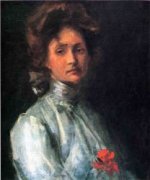 Portrait of a Young Woman - Oil Painting Reproduction On Canvas