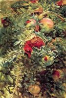 Pomegranates - John Singer Sargent Oil Painting