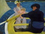 The Boating Party - Mary Cassatt Oil Painting