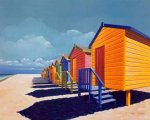 Cabins by the Sea - Oil Painting Reproduction On Canvas