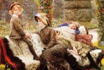 The Garden Bench - Oil Painting Reproduction On Canvas