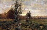 A Bleak day - Theodore Clement Steele Oil Painting