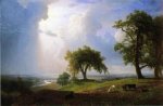 California Spring - Albert Bierstadt Oil Painting