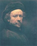 Self Portrait 19 - Rembrandt van Rijn Oil Painting