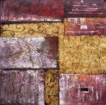 Modern Abstract-Rectangles - Oil Painting Reproduction On Canvas