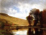Autumn on the Deleware - Thomas Worthington Whittredge Oil Painting