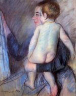 At the Window - Mary Cassatt oil painting,