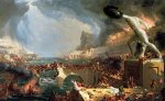 The Course of Empire: Destruction - Thomas Cole Oil Painting