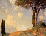 A Landscape Study at San Vigilio, Lake of Garda - John Singer Sargent Oil Painting