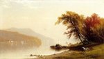 Autumn on the Lake - Alfred Thompson Bricher Oil Painting