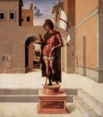 Pesaro Altarpiece (predella) III - Giovanni Bellini Oil Painting