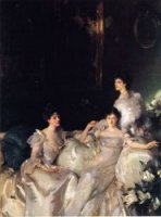 The Wyndham Sisters - Oil Painting Reproduction On Canvas