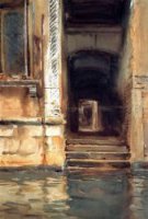 Venetian Doorway - Oil Painting Reproduction On Canvas