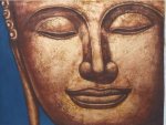 Buddhist Statue - Oil Painting Reproduction On Canvas