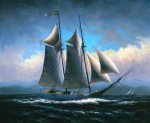 Sailing Boats 2 - Oil Painting Reproduction On Canvas