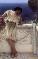 The Poet Gallus Dreaming - Sir Lawrence Alma-Tadema Oil Painting