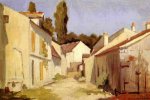 Yerres, Close of the Abbesses - Gustave Caillebotte Oil Painting