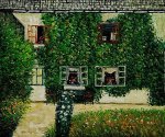Forsthaus in Weissenbach Am - Gustav Klimt Oil Painting