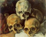 Pyramid of Skulls - Paul Cezanne Oil Painting