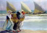 Three Sails - Oil Painting Reproduction On Canvas