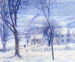 Late for School - Robert Vonnoh Oil Painting